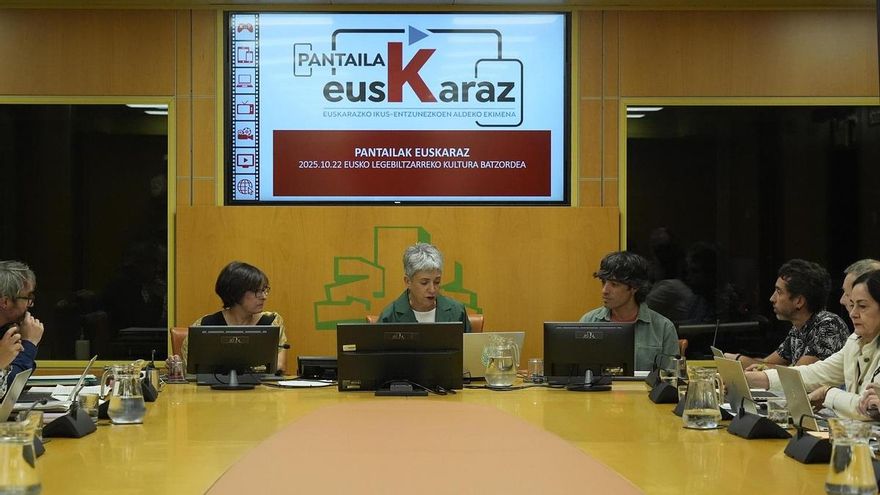 Solo el 1% de los contenidos audiovisuales se ve en euskera: "El mundo de las pantallas no es el mundo del euskera"