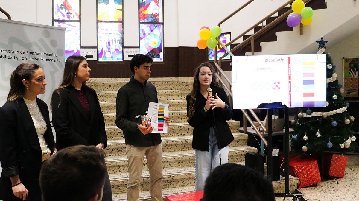 Una bolsa de sangre 'inteligente', proyecto más innovador en el 'León Business Talent Social y Bio' de la ULE