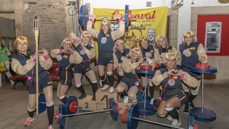 Imagen de un Sábado de Piñata en Villafranca del Bierzo. / Infobierzo.com