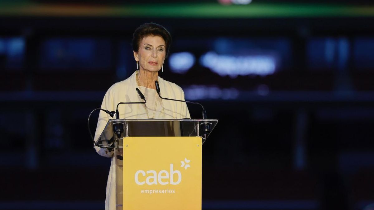 La presidenta de la CAEB, Carmen Planas.