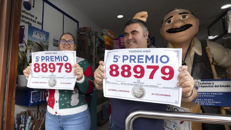 'Caminito de Teror' reparte casi un millón de euros "bendecidos por la Virgen del Pino"