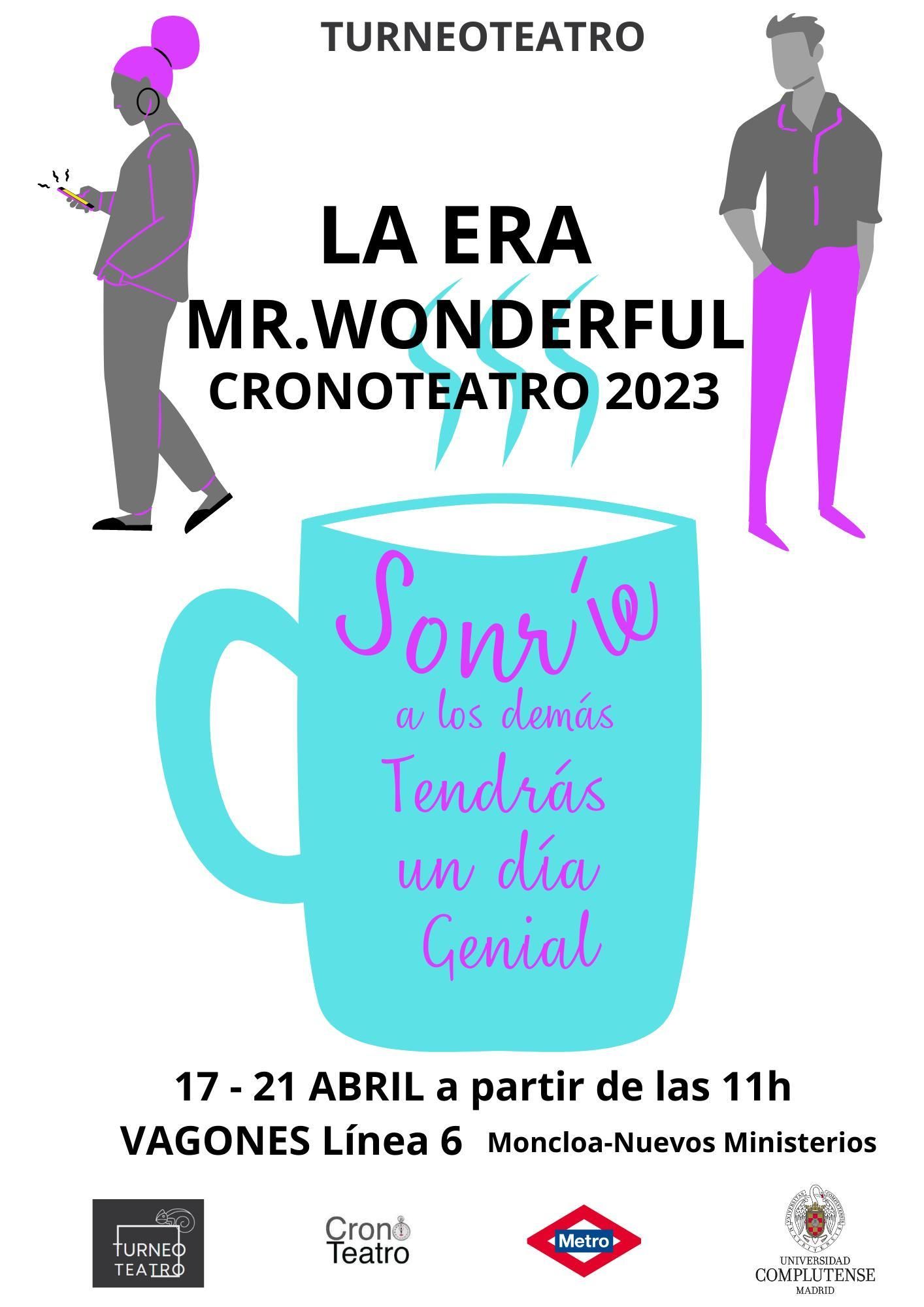 Cartel del festival Cronoteatro 2023