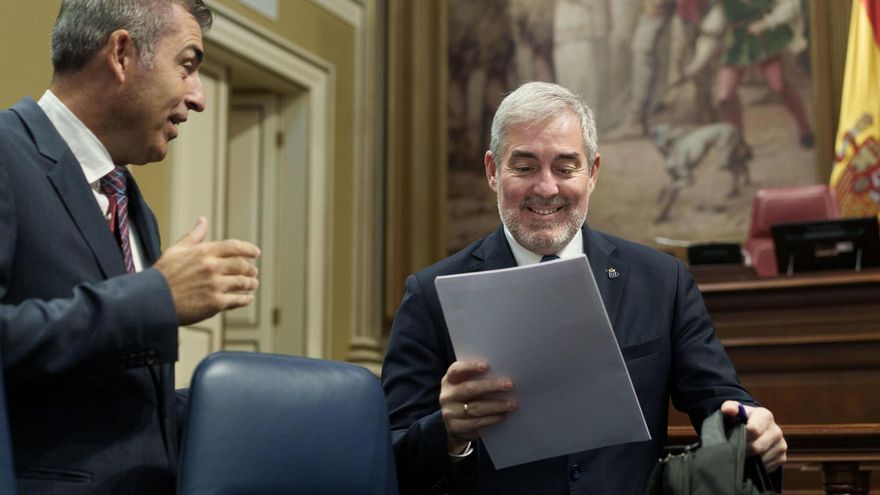 Clavijo avala los presupuestos de 2026 y la oposición le reprocha que "renuncia" a combatir pobreza y desigualdad