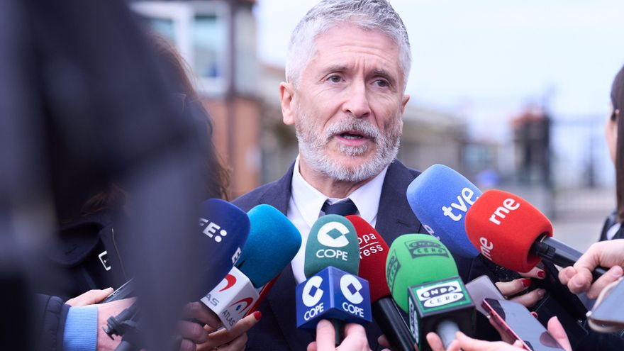 Archivo - El ministro del Interior, Fernando Grande-Marlaska. Archivo.