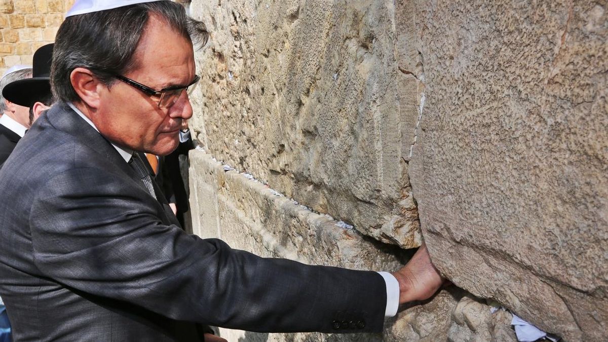 Mas: "Como en Israel, en Cataluña también hay un pueblo determinado a ser libre"