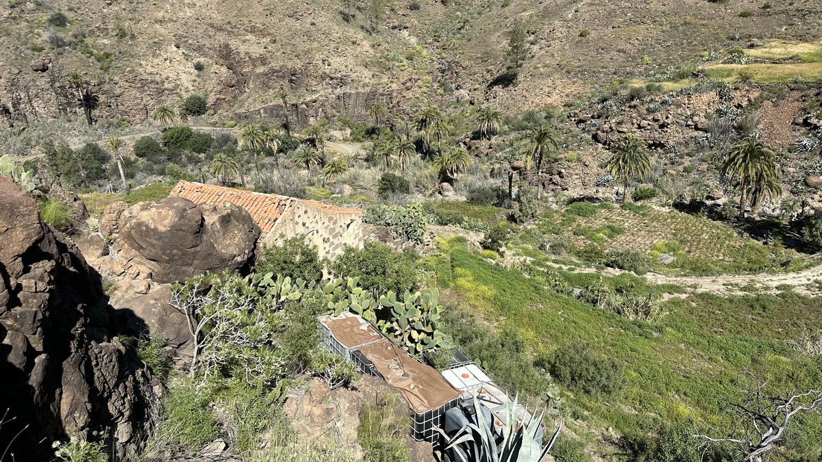 Guía de senderos de Gran Canaria: Los Charcos de las Tederas