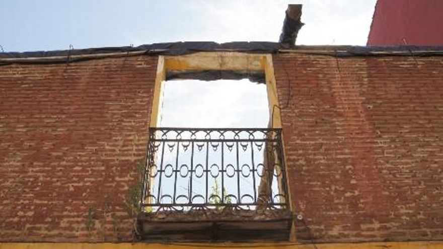 El Mesón del Ángel aún conserva parte de la fachada.