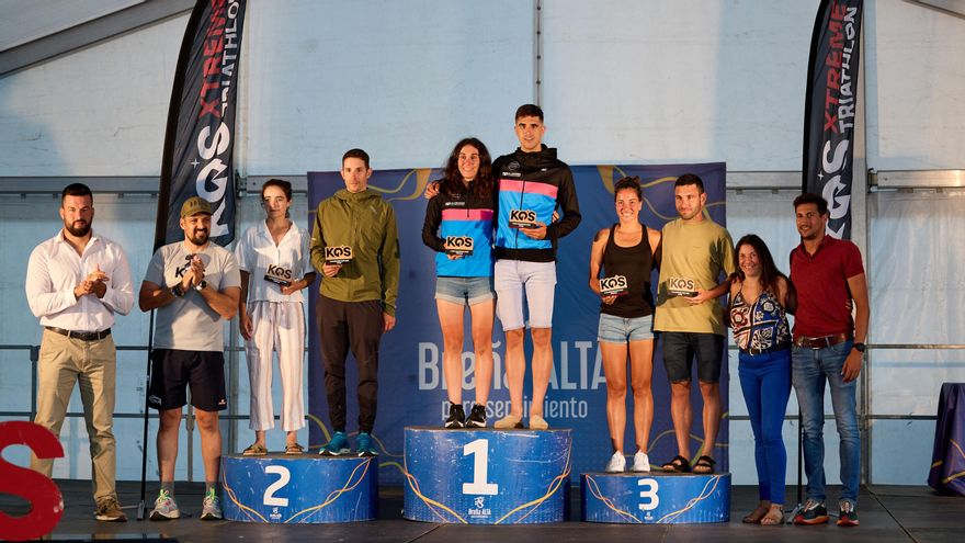 Acto de entrega de trofeos.