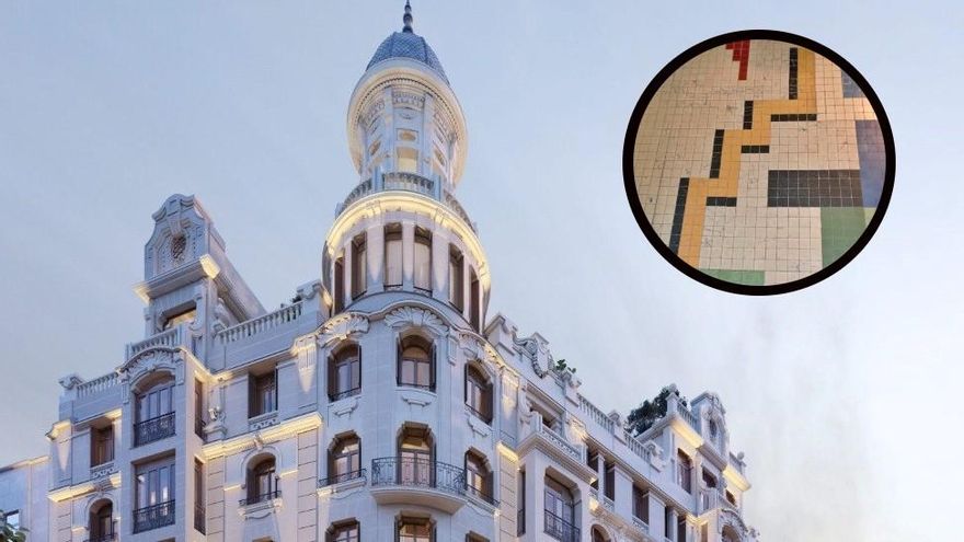 Las obras para construir pisos de lujo en un edificio protegido de Madrid borran el art déco de su histórica sastrería