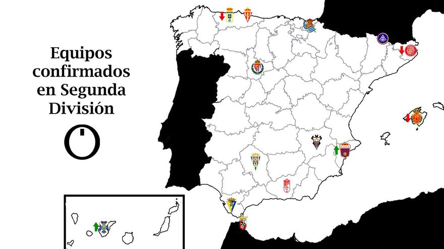 El mapa de Segunda División 2026-27: así queda el tablero antes de la jornada final