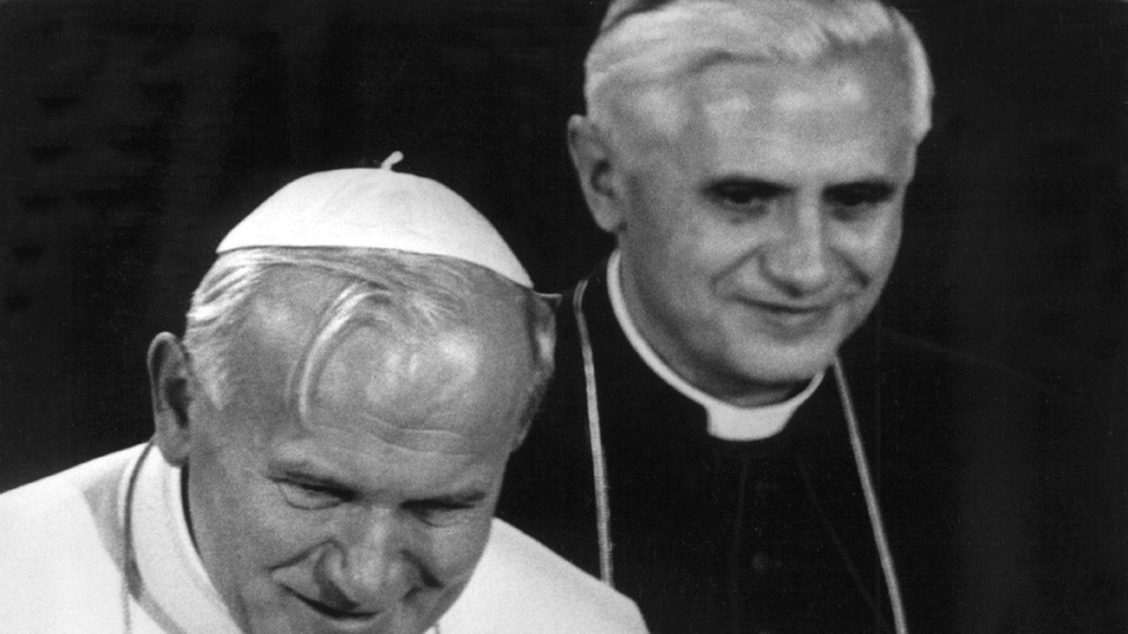 Juan Pablo II y Ratzinger