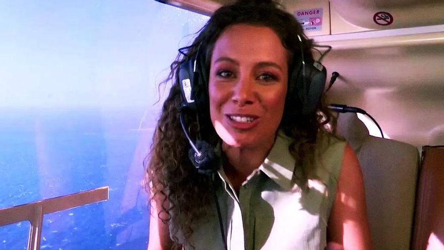 Laura Madrueño ya está en el helicóptero de 'Supervivientes 2023', con los concursantes "más perdidos que nunca"