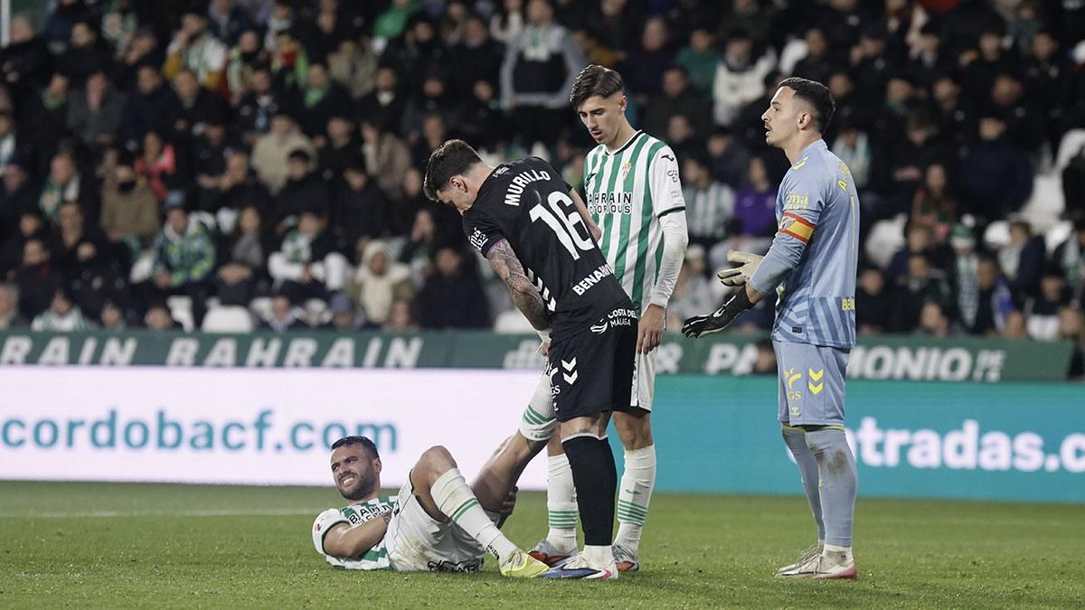 Partido Córdoba - Malaga en el Estadio El Arcángel