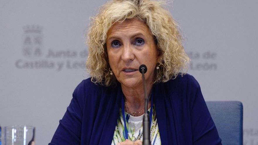 La consejera de Sanidad, Verónica Casado comparece este martes en rueda de prensa posterior al Consejo de Gobierno extraordinario. 