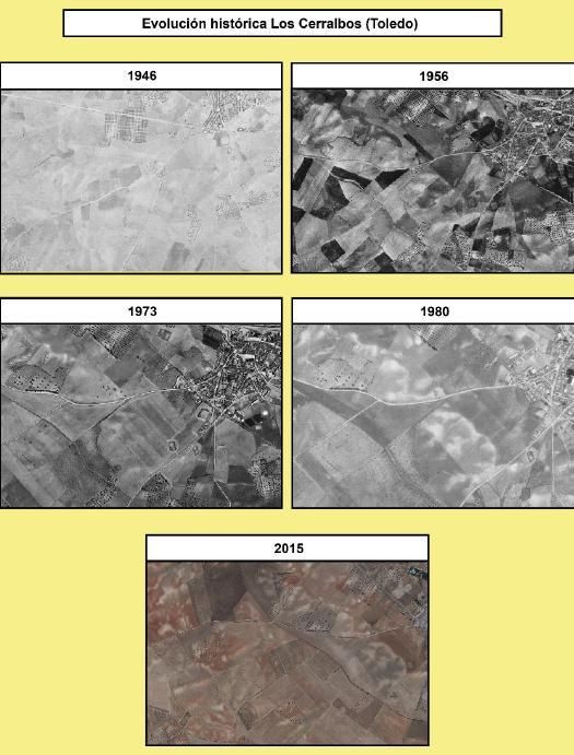 Evolución histórica del paraje de 'Los Parrales' en el municipio toledano de Los Cerralbos.