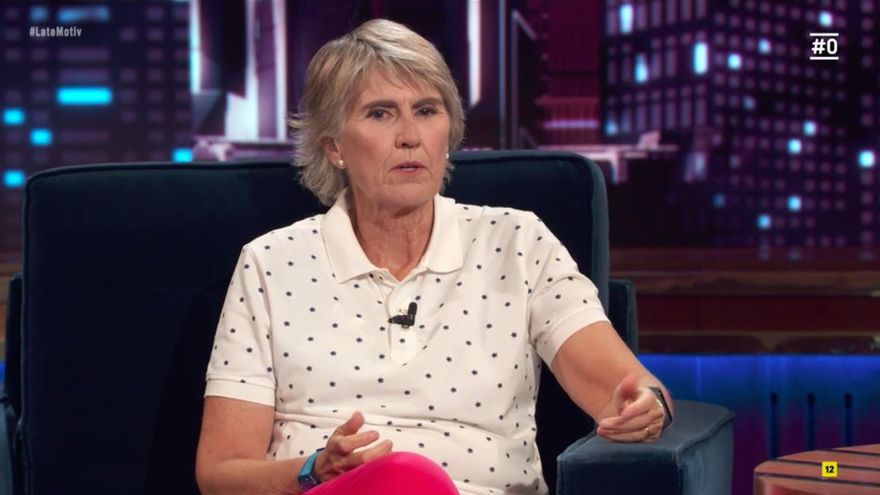 Paloma del Río, en 'Late Motiv': "Nos acordamos de las mujeres deportistas cada cuatro años"