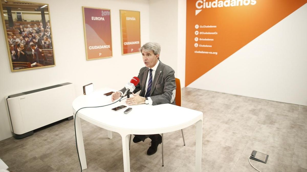 Garrido renuncia a su acta de diputado no adscrito en Asamblea de Madrid y recalca que es "coherente" con sus decisiones
