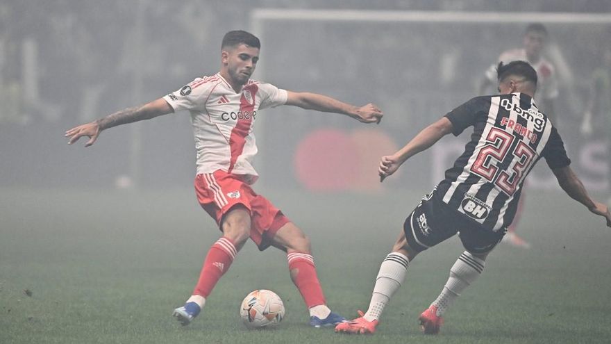 River fue goleado por Atlético Mineiro y complicó su sueño de estar en la final de la Libertadores