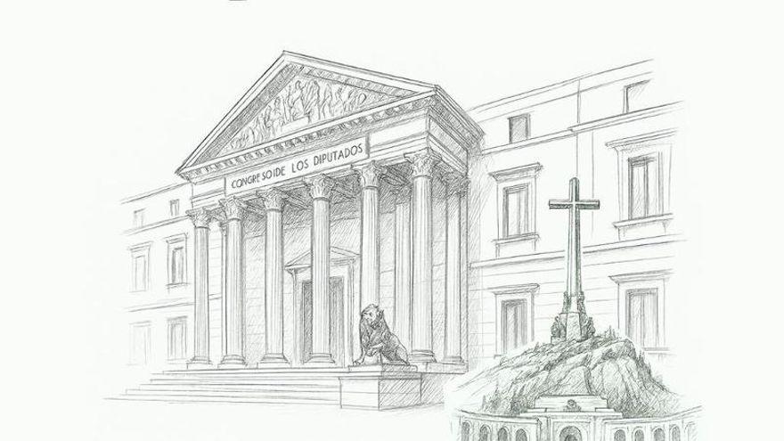 El Yunque, Hazte Oír y Abogados Cristianos: el Congreso acoge un acto ultracatólico promocionado con la cruz de Cuelgamuros