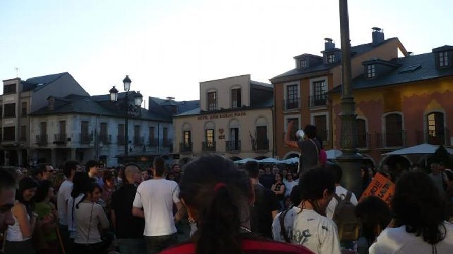 15M en Ponferrada.