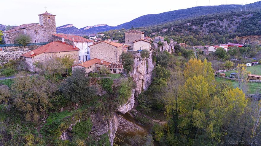 Puentedey desde el Mirador de San Andrés.