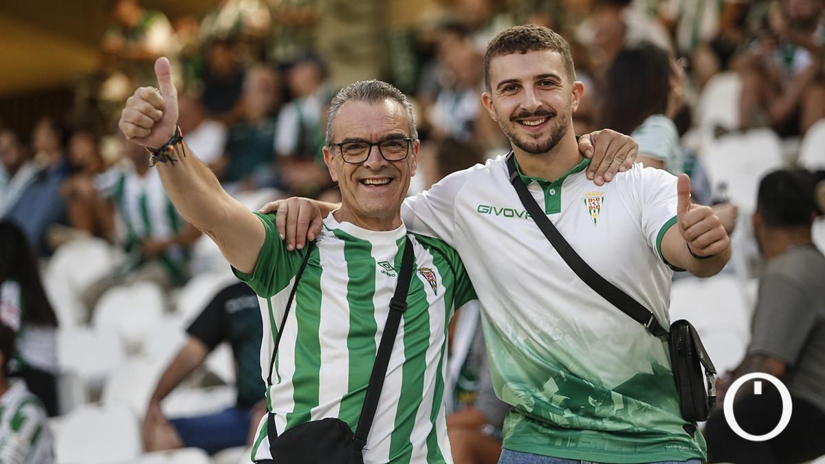 Grada Blanquiverde del Córdoba CF - Málaga CF