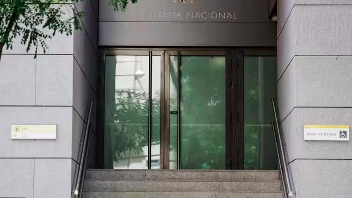 Imagen del exterior de la Audiencia Nacional.