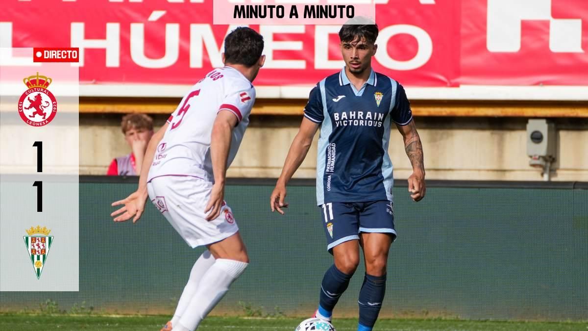 Sigue en directo el Cultural Leonesa - Córdoba CF en 'Cordópolis' (1-1)