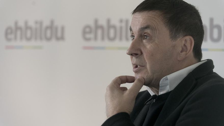 Otegi afirma que el acuerdo entre PNV y Gobierno central sobre el IMV es "positivo", pero "limitado"