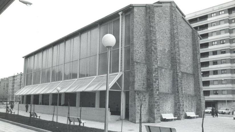 Frontón López, en Iturrama, 1985