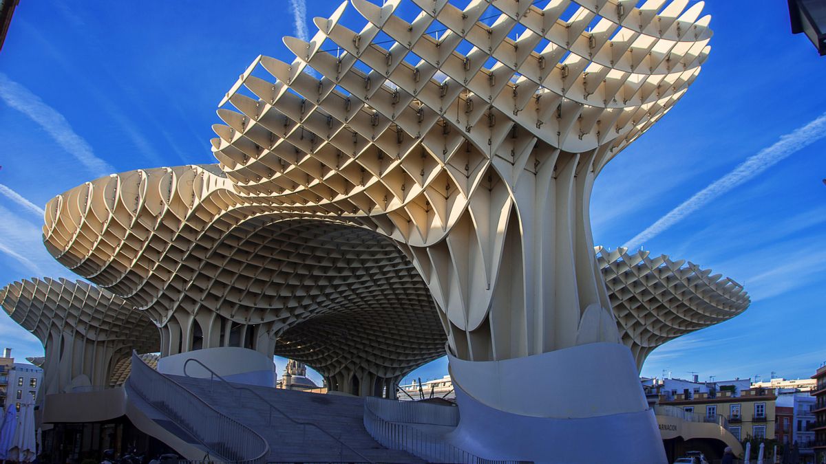 El Metropol Parasol, también conocido como "Las Setas"
