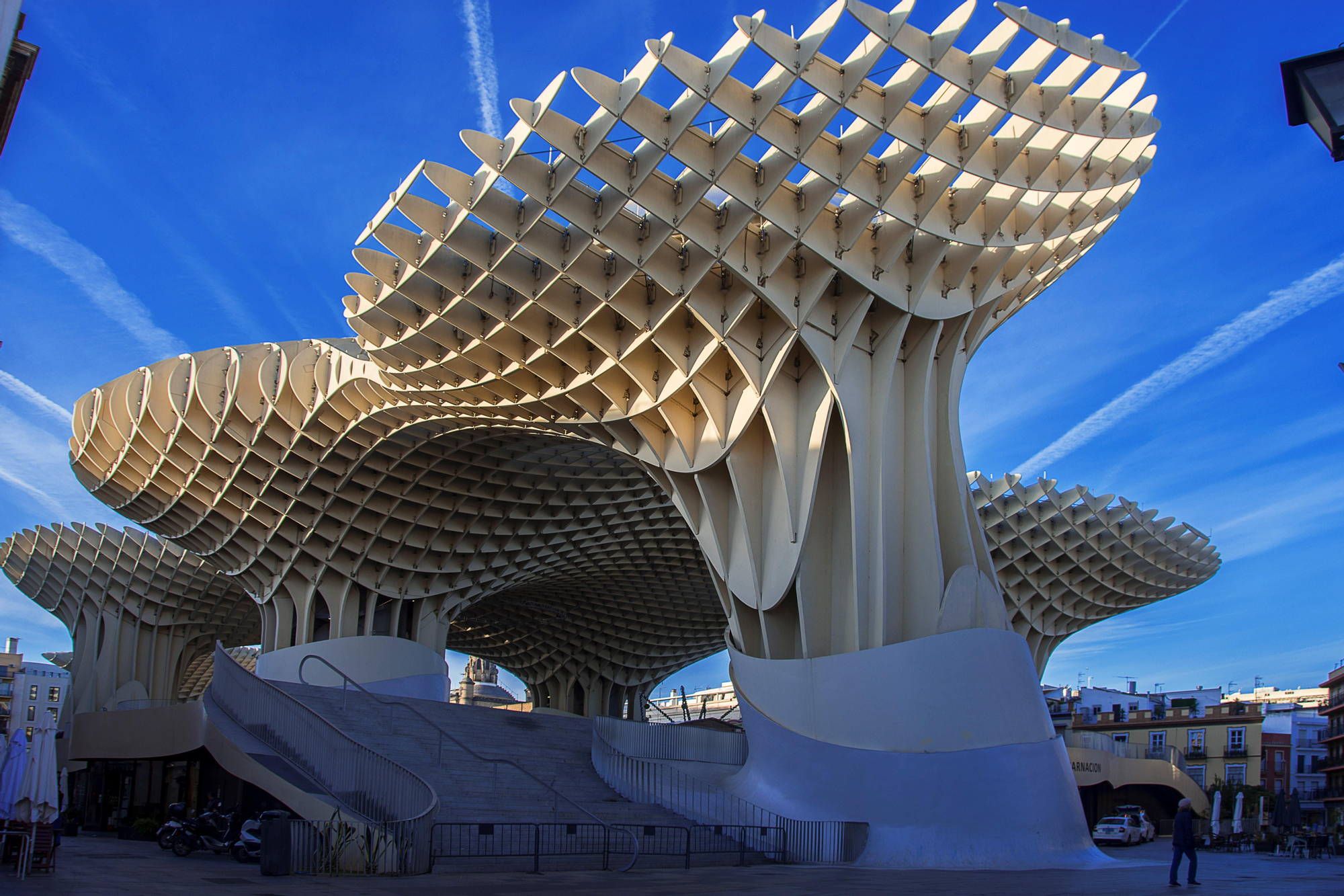 The Metropol Parasol, also known as "Las Setas"