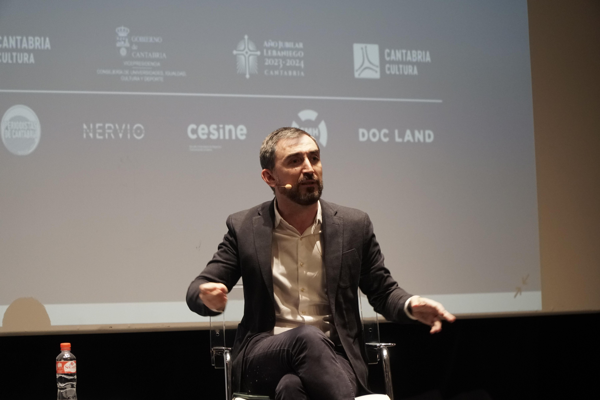 Ignacio Escolar durante las II Jornadas de Periodismo de elDiario.es Cantabria