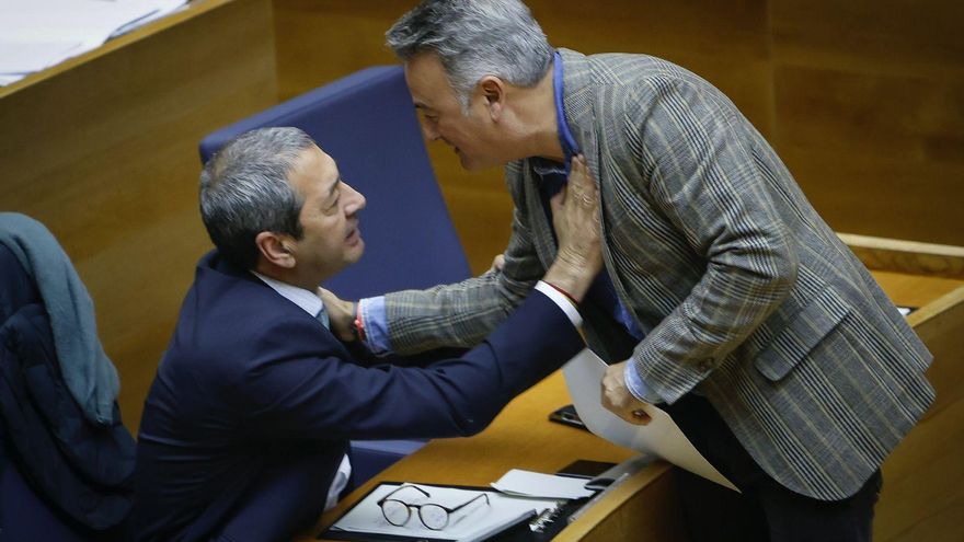 El vicepresidente valenciano de Vox se encara a un diputado socialista que le había dado “un diploma al gran censor”