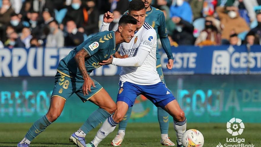 La UD Las Palmas no puede con el Real Zaragoza