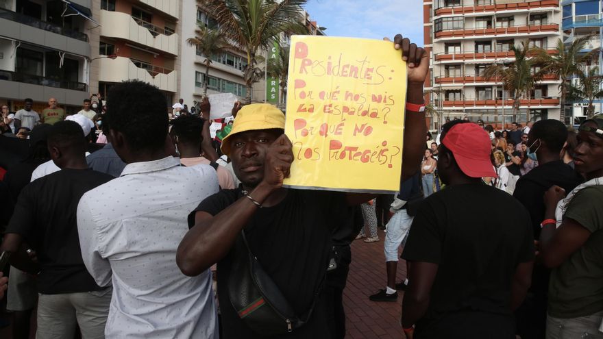 Concentración en Gran Canaria contra las muertes en las fronteras