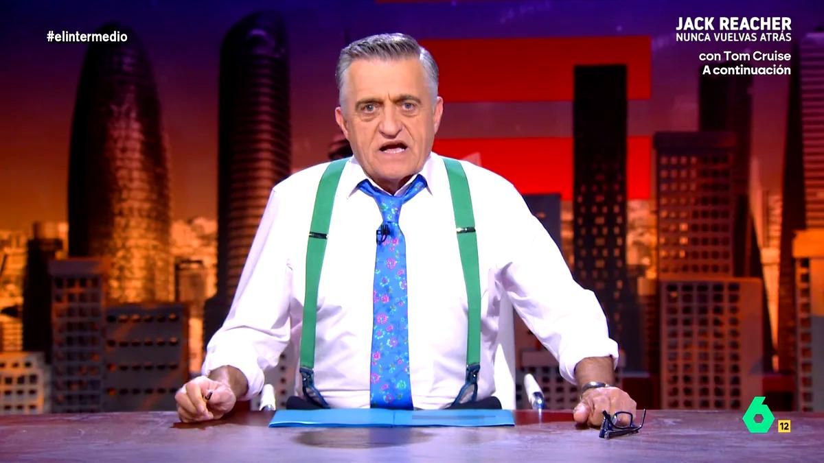 Wyoming responde a Ayuso desde 'El Intermedio' por 'resucitar' a ETA: "Para haberse disuelto en 2018, están a tope"