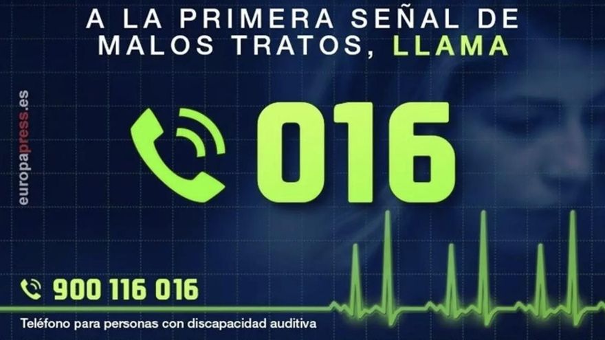 Las llamadas al 016 aumentaron un 38,4% en octubre respecto al mismo mes de 2022 en Canarias