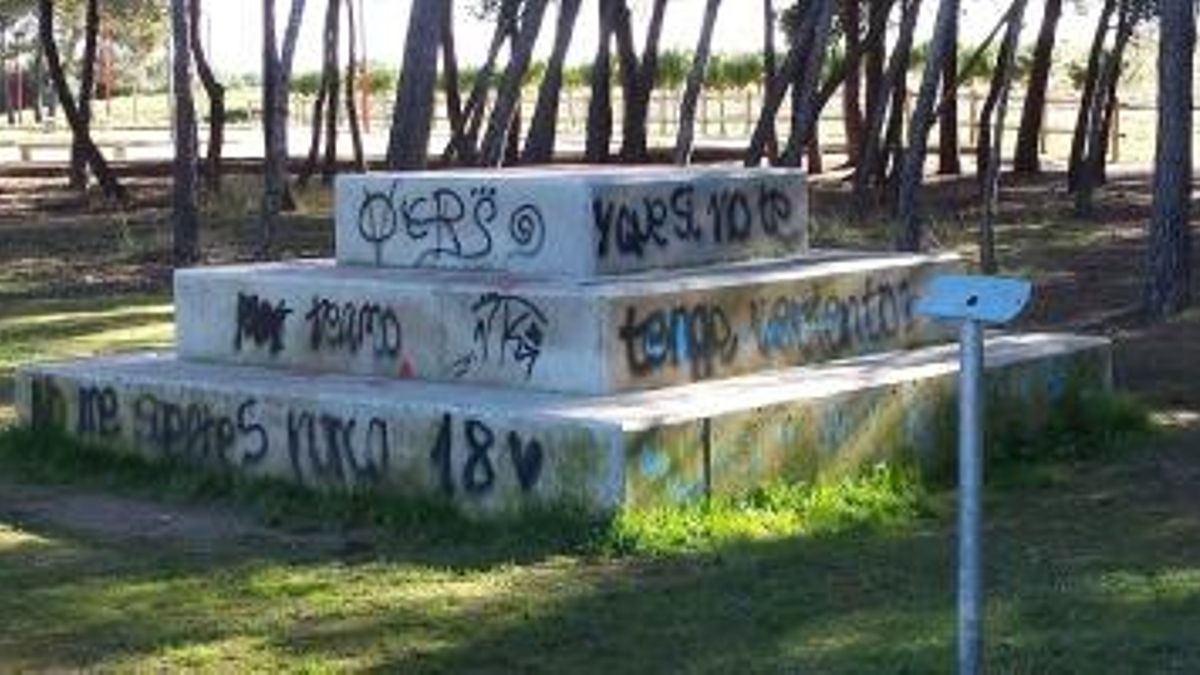 Pintadas parque de los Enamorados