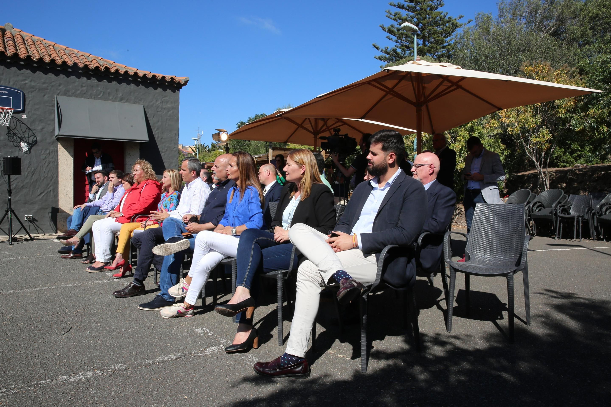 Presentación de la candidatura de Marco Aurelio Pérez (PP) al Cabildo de Gran Canaria. (Alejandro Ramos)