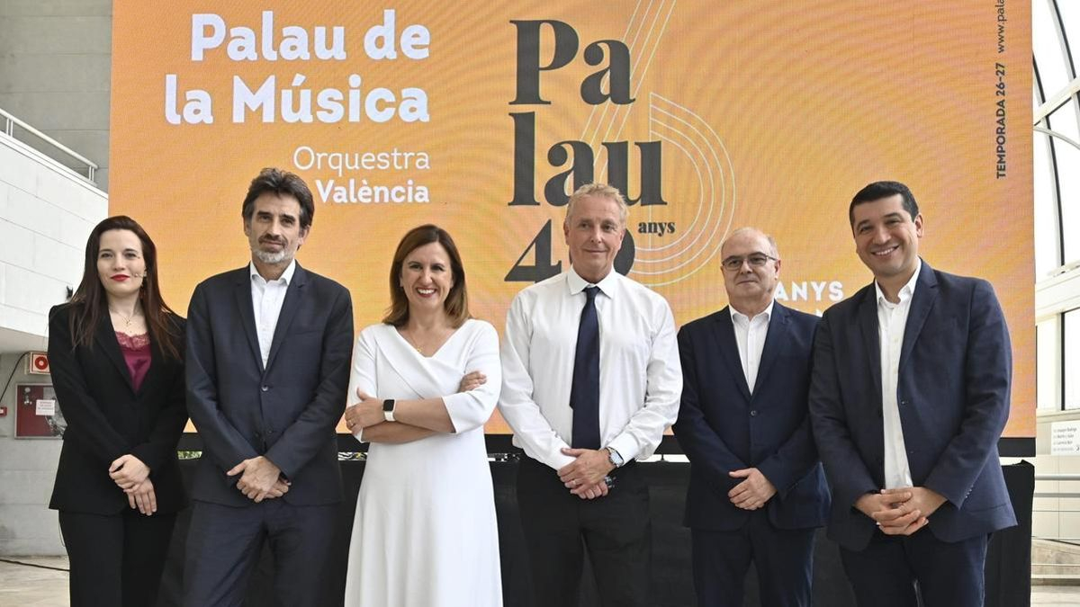 El Palau de la Música celebra su 40 aniversario con cerca de 60 grandes conciertos y la renovación del director Alexander Liebreich