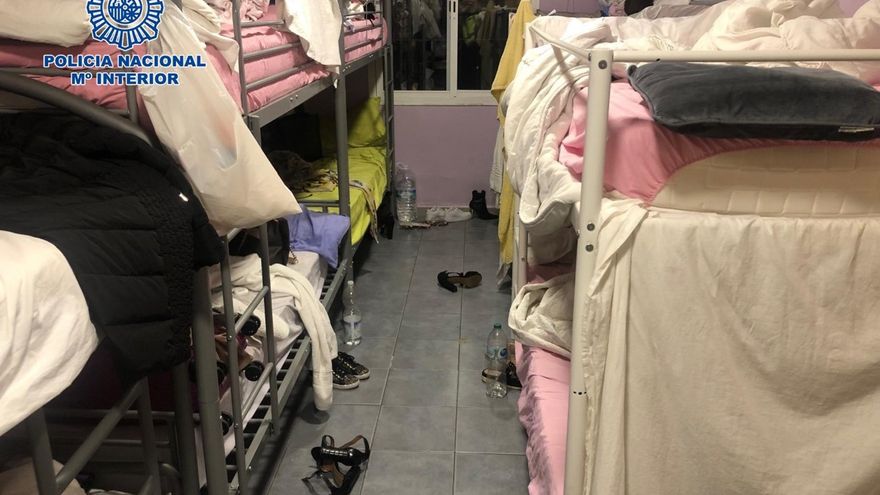 Liberadas 17 mujeres "esclavizadas" en un prostíbulo de Bormujos (Sevilla)