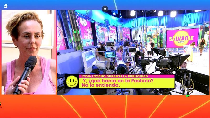 Rocío Carrasco escucha las declaraciones de Lydia Lozano