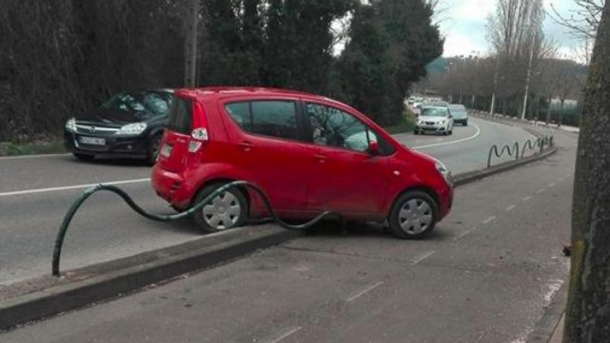 Accidente en La Granja. / Marisina Boni