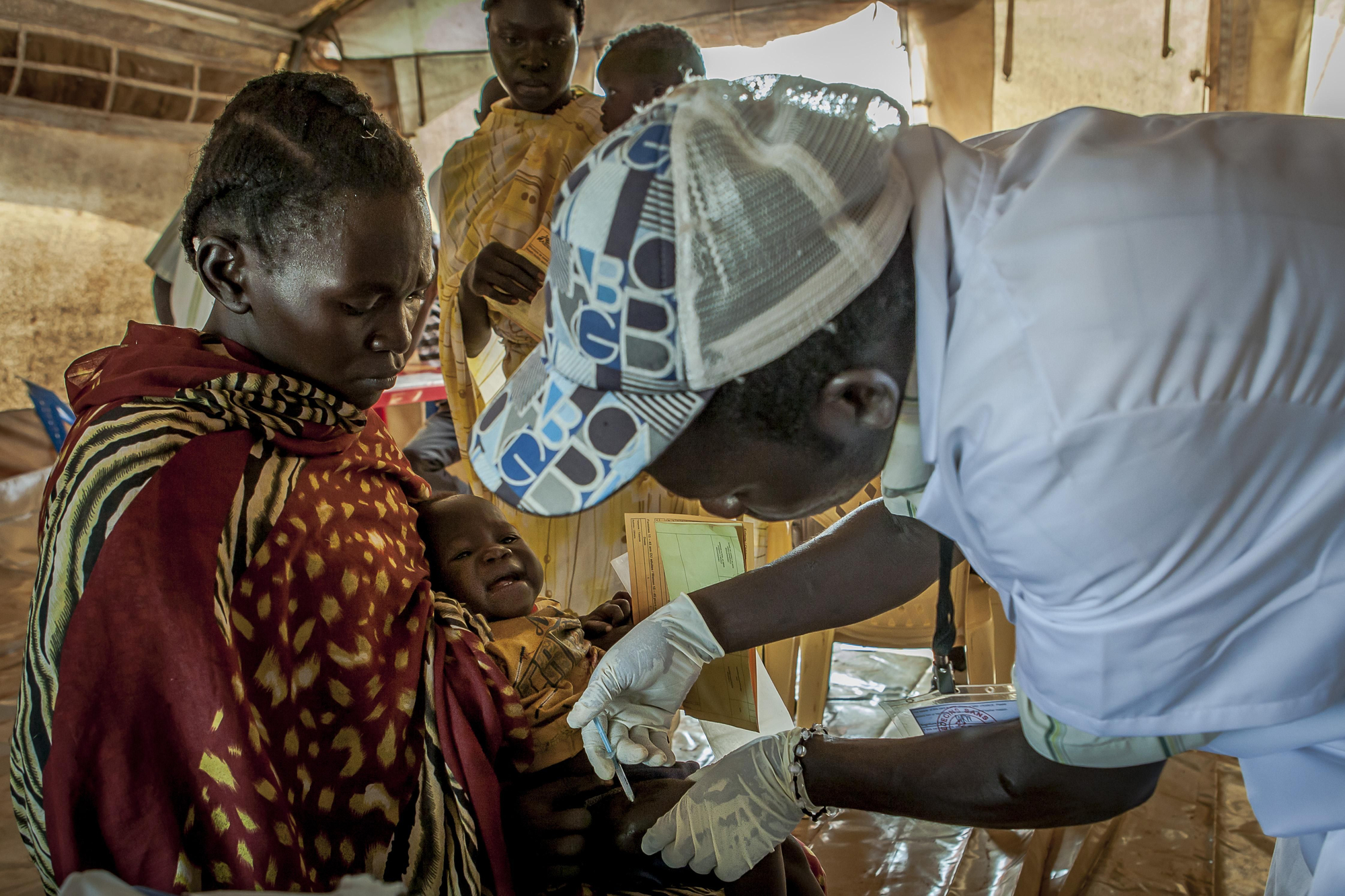 Vacunación en Yida, Sudán del Sur. Foto 9. © Yann Libessart/MSF
