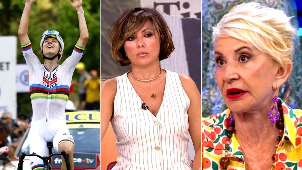 Imágenes del Tour de Francia, Sonsoles Ónega y 'De lunes a viernes'