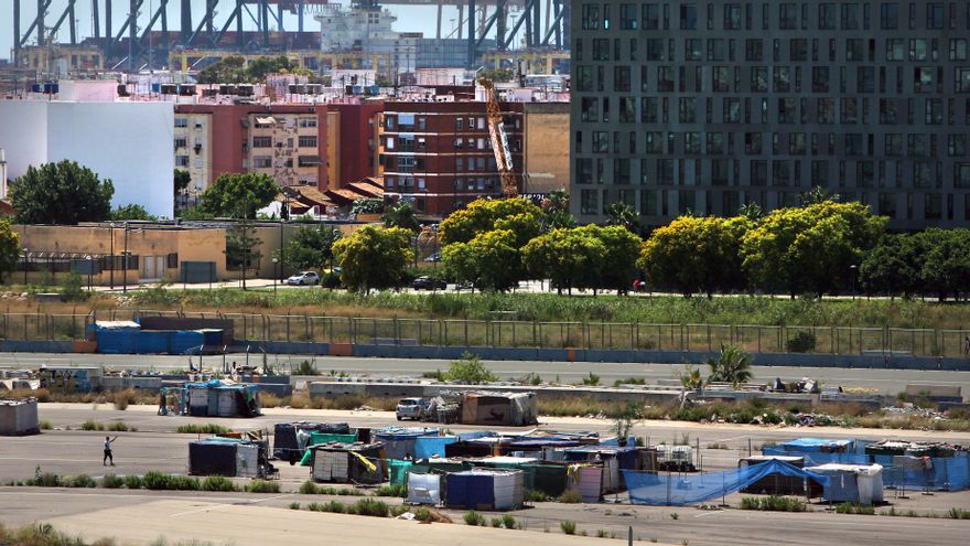 Chabolas en el circuito urbano de Fórmula 1 de València: así ha acabado el proyecto estrella de Camps que costó 89 millones