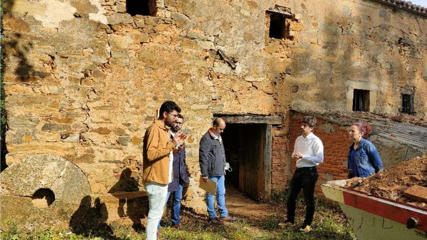 Histórico molino del Junquillo de Val de San Lorenzo.