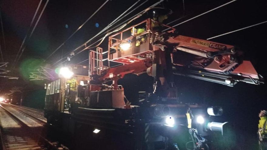 Recuperada la circulación de trenes de alta velocidad entre Madrid y Levante