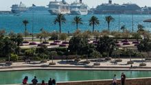Una serie de cruceros en el Puerto de Palma